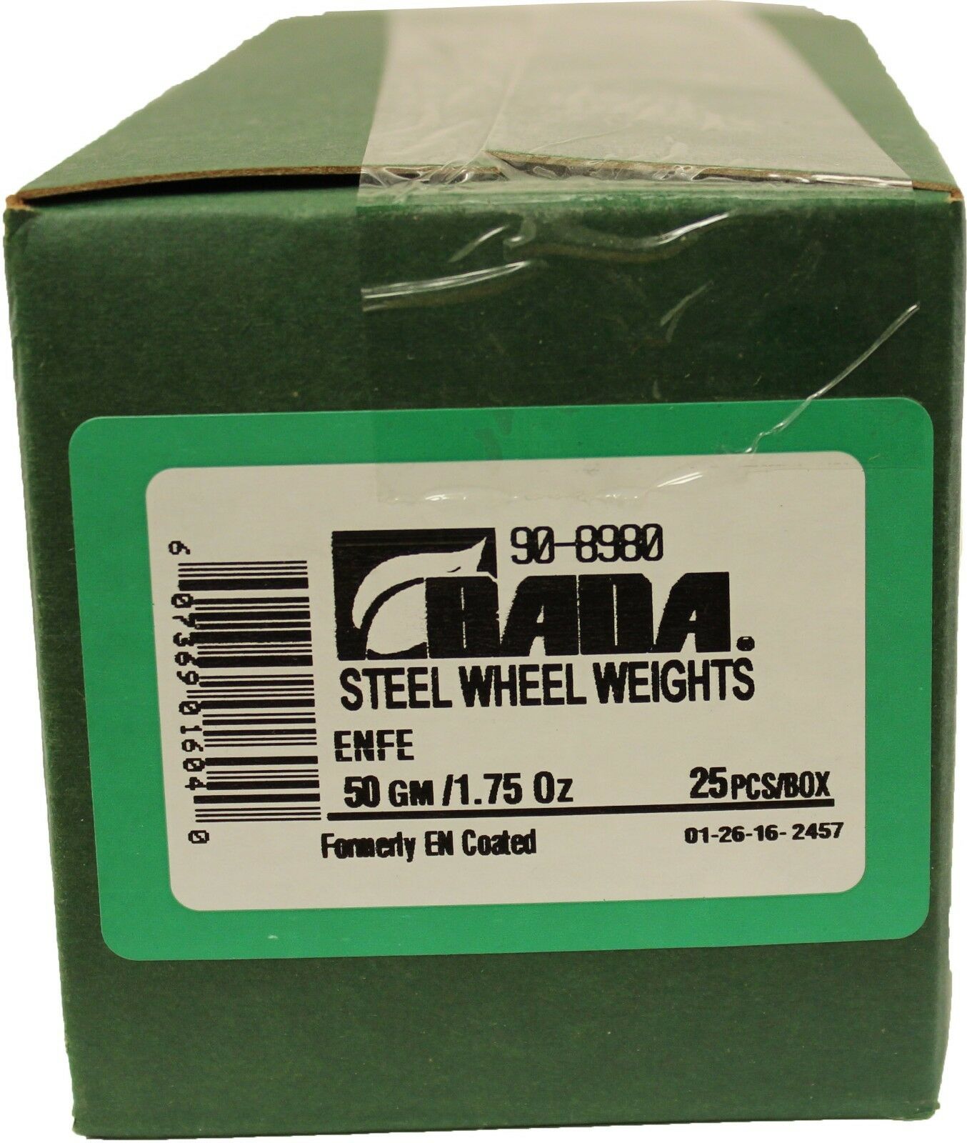 Bada ENFE050 EN Steel Wheel Weights 50g - Box of 25