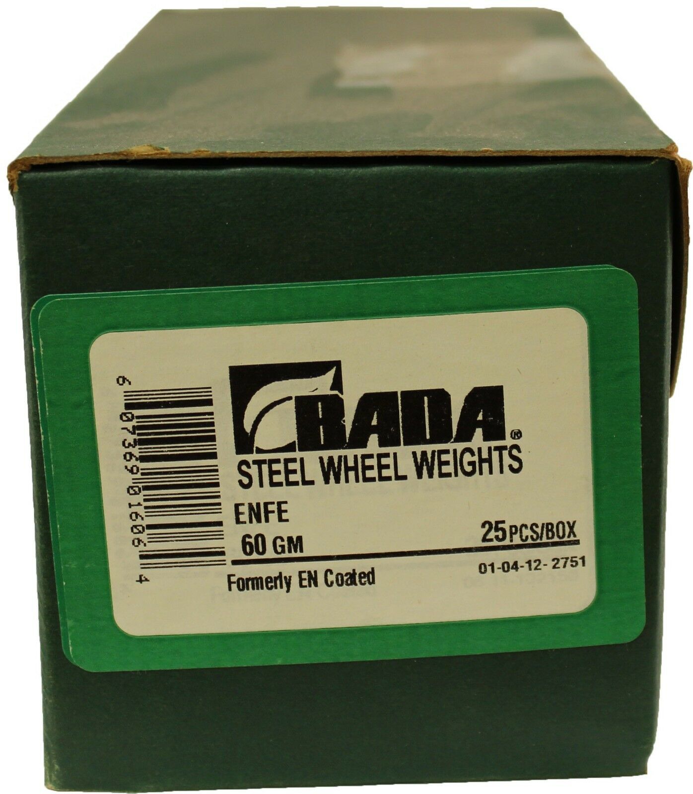 Bada ENFE060 EN Steel Wheel Weights 60g (2.10 oz) - Box of 25