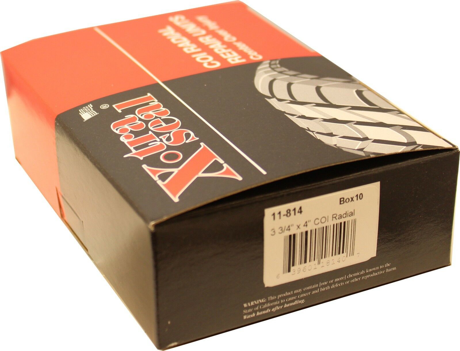 Xtra Seal 11-814 3 3/4" X 4" Radial Tire Patch COI Radial Tire Repair Box of 10