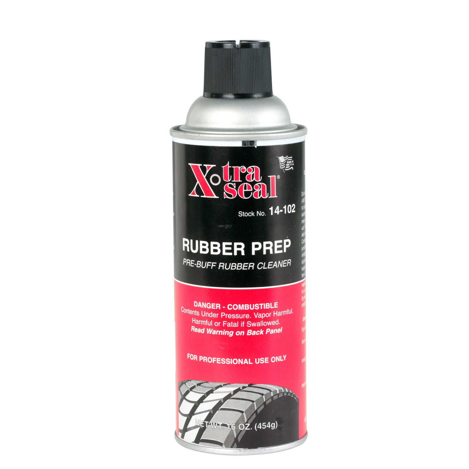 Xtra Seal 14-102 16 Oz Aerosol Rubber Tire Buffer Pre Buff Cleaner